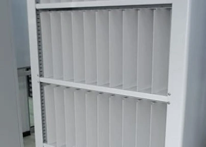 Ячеистый стеллаж сортер для вертикального хранения бумаг